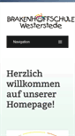 Mobile Screenshot of brakenhoffschule.de