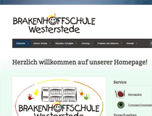 Tablet Screenshot of brakenhoffschule.de